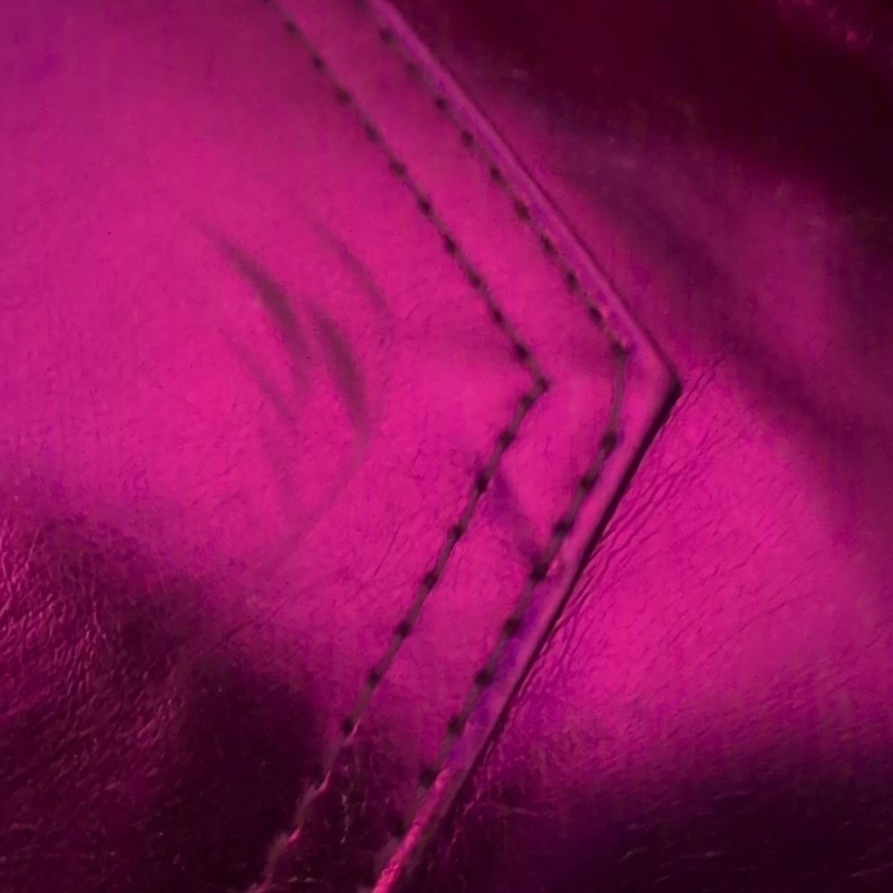AmyLynn Metallic Hot Pink Women's Pants Small NWT - Picture 11 of 12